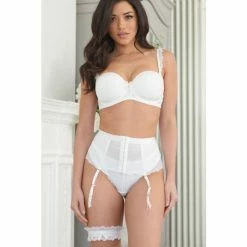 Alternative view of Pour Moi White Divine Garter