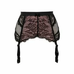 Pour Moi Black Dark Romance Deep Suspender -Pour Moi Shop unnamed file 4262