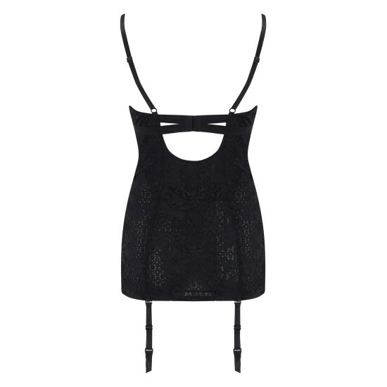 Pour Moi Black Bling It On Cami Suspender 4 Pour Moi Black Bling It On Cami Suspender - Image 4