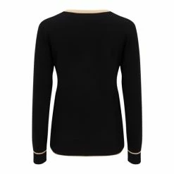 Pour Moi Black Leopard Jacquard Star Knit Jumper -Pour Moi Shop unnamed file 4316