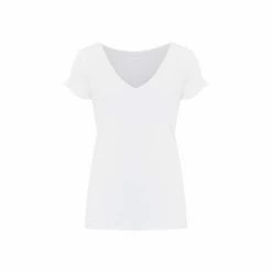 Pour Moi White Mix & Match Frill Detail Secret Support T-Shirt -Pour Moi Shop unnamed file 4359