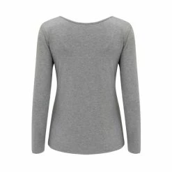 Pour Moi Grey Sofa Loves Lace Secret Support Longsleeve Top -Pour Moi Shop unnamed file 4383