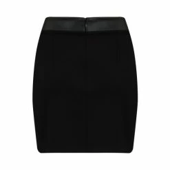 Pour Moi Black Amy Faux Leather Waistband Ponte Mini Skirt 8 Pour Moi Black Amy Faux Leather Waistband Ponte Mini Skirt -Pour Moi Shop unnamed file 4388