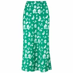 Pour Moi Green Margot Woven Satin Midi Slip Skirt -Pour Moi Shop unnamed file 4406