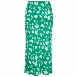 Pour Moi Green Margot Woven Satin Midi Slip Skirt -Pour Moi Shop unnamed file 4407