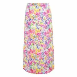 Pour Moi Pink Margot Satin Woven Ruche Front Midi Skirt -Pour Moi Shop unnamed file 4425