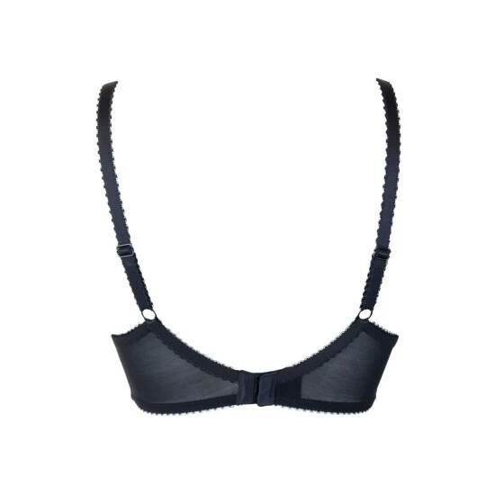 Pour Moi Black Flora Lightly Padded Underwired Bra 5 Pour Moi Black Flora Lightly Padded Underwired Bra - Image 5