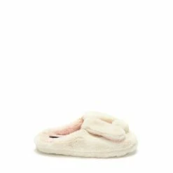 Pour Moi Cream Faux Fur Bunny Mule Slipper -Pour Moi Shop unnamed file 4477