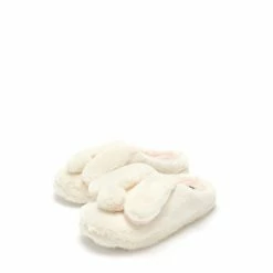 Pour Moi Cream Faux Fur Bunny Mule Slipper -Pour Moi Shop unnamed file 4478