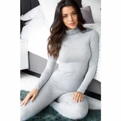 Pour Moi Grey Second Skin Thermal Legging -Pour Moi Shop unnamed file 4502