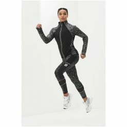 Pour Moi Black Energy Reflective Mesh Panel Legging -Pour Moi Shop unnamed file 4514