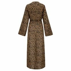 Pour Moi Gold Casablanca Recycled Chiffon Maxi Kimono -Pour Moi Shop unnamed file 4566