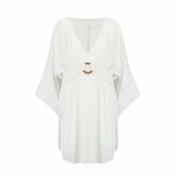 Pour Moi Black Crinkle Ring Detail Cover Up -Pour Moi Shop unnamed file 4605