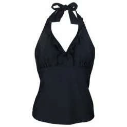 Pour Moi Black Splash Frill Underwired Halter Tankini Top -Pour Moi Shop unnamed file 4616