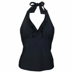Pour Moi Black Splash Frill Underwired Halter Tankini Top -Pour Moi Shop unnamed file 4618