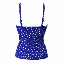 Pour Moi Blue Mini Maxi Sweetheart Lightly Padded U/W Tankini Top -Pour Moi Shop unnamed file 4647