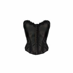 Pour Moi Black Satin Luxe Corset -Pour Moi Shop unnamed file 4653