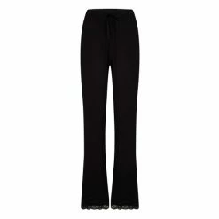 Pour Moi Black Sofa Loves Lace Soft Jersey Trouser -Pour Moi Shop unnamed file 4699
