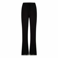 Pour Moi Black Sofa Loves Lace Soft Jersey Trouser -Pour Moi Shop unnamed file 4701
