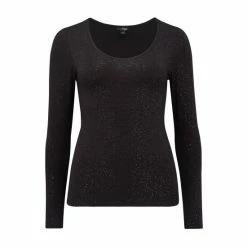 Pour Moi Black Glitter Second Skin Thermal Long Sleeve Top 4 Pour Moi Black Glitter Second Skin Thermal Long Sleeve Top -Pour Moi Shop unnamed file 4797