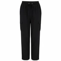 Pour Moi Black Anna Woven Cargo Trouser -Pour Moi Shop unnamed file 4828