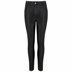 Pour Moi Black Elise Stretch Faux Leather Skinny Trouser 3 Pour Moi Black Elise Stretch Faux Leather Skinny Trouser -Pour Moi Shop unnamed file 4833