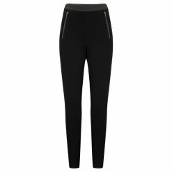 Pour Moi Black Amy Faux Leather Waistband Slim Ponte Trouser 3 Pour Moi Black Amy Faux Leather Waistband Slim Ponte Trouser -Pour Moi Shop unnamed file 4838