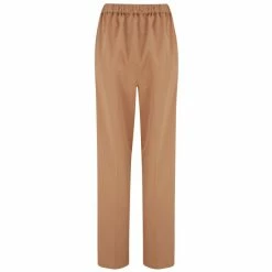 Pour Moi Brown Ava Elasticated Woven Straight Leg Trouser -Pour Moi Shop unnamed file 4851
