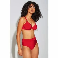 Pour Moi Red Samoa Non Padded Halter Underwired Top -Pour Moi Shop unnamed file 4872