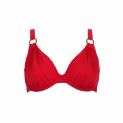 Pour Moi Red Samoa Non Padded Halter Underwired Top -Pour Moi Shop unnamed file 4873