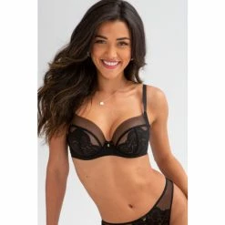 Pour Moi Black Milan Underwired Bra