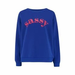Pour Moi Blue Slogan Sweatshirt 9 Pour Moi Blue Slogan Sweatshirt -Pour Moi Shop unnamed file 4997