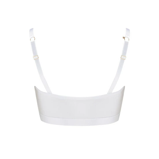 Pour Moi White India Front Fastening Underwired Bralette 4 Pour Moi White India Front Fastening Underwired Bralette - Image 4