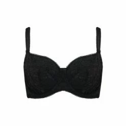 Pour Moi Black Reflection Lace Side Support Bra -Pour Moi Shop unnamed file 528
