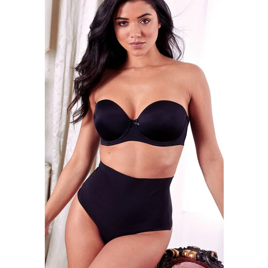 Pour Moi Black Definitions Strapless Bra 3 Pour Moi Black Definitions Strapless Bra - Image 3