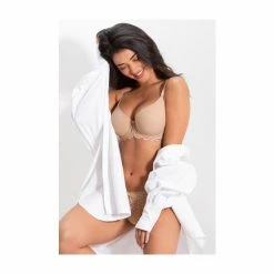 Pour Moi Black Romance Balconette T Shirt Bra