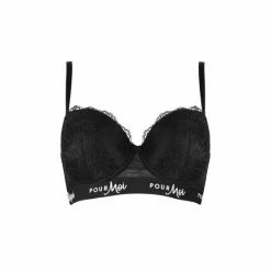 Pour Moi Black Padded Logo Padded Bra 5 Pour Moi Black Padded Logo Padded Bra -Pour Moi Shop unnamed file 599