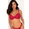 Pour Moi Red Amour Padded Balconette Bra