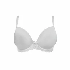 Pour Moi White Flora Plunge Push Up T-Shirt Bra 3 Pour Moi White Flora Plunge Push Up T-Shirt Bra -Pour Moi Shop unnamed file 623