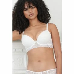 Pour Moi White Divine Padded Push Up Bra