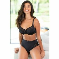 Pour Moi Black Aura Side Support Underwired Bra -Pour Moi Shop unnamed file 650