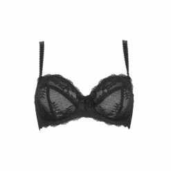 Pour Moi Black Flora Strapless Underwired Bra -Pour Moi Shop unnamed file 660