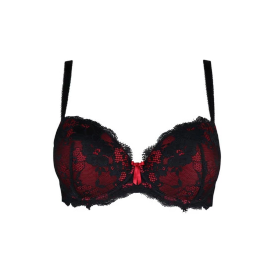 Pour Moi Black Padded Amour Padded Underwired Bra 3 Pour Moi Black Padded Amour Padded Underwired Bra - Image 3