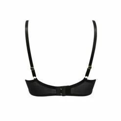 Pour Moi Black Laced In Gold Demi Padded Bra -Pour Moi Shop unnamed file 690
