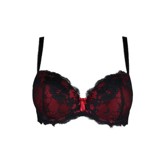 Pour Moi Black Padded Amour Padded Underwired Bra 5 Pour Moi Black Padded Amour Padded Underwired Bra - Image 5