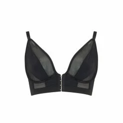 Pour Moi Black India Front Fastening Underwired Bralette -Pour Moi Shop unnamed file 701