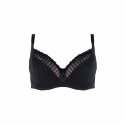 Pour Moi Black Luxe Linear Underwired Bra -Pour Moi Shop unnamed file 715