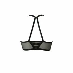 Pour Moi Black India Sheer And Opaque Push Up T Shirt Bra -Pour Moi Shop unnamed file 749