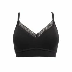 Pour Moi Black Love To Lounge Cotton Non Wired Bra -Pour Moi Shop unnamed file 820