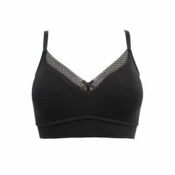 Pour Moi Black Love To Lounge Cotton Non Wired Bra -Pour Moi Shop unnamed file 822